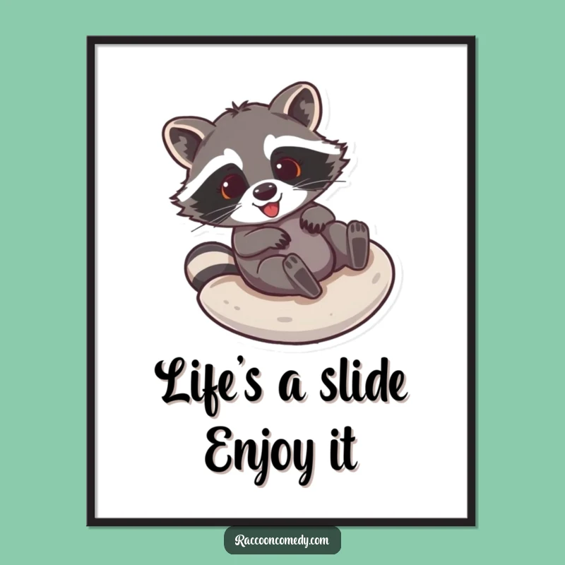 Free Printable Raccoon Wall Art: Hilarious Sliding Art for a Funky Home Decor