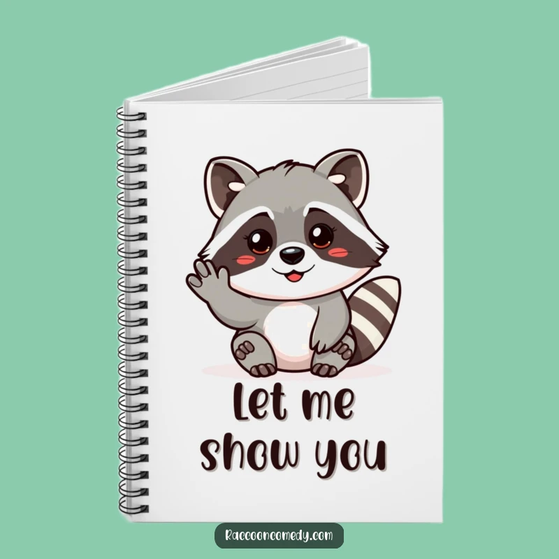 Friendly Raccoon Invite Journal: Jot Down Welcoming Thoughts!