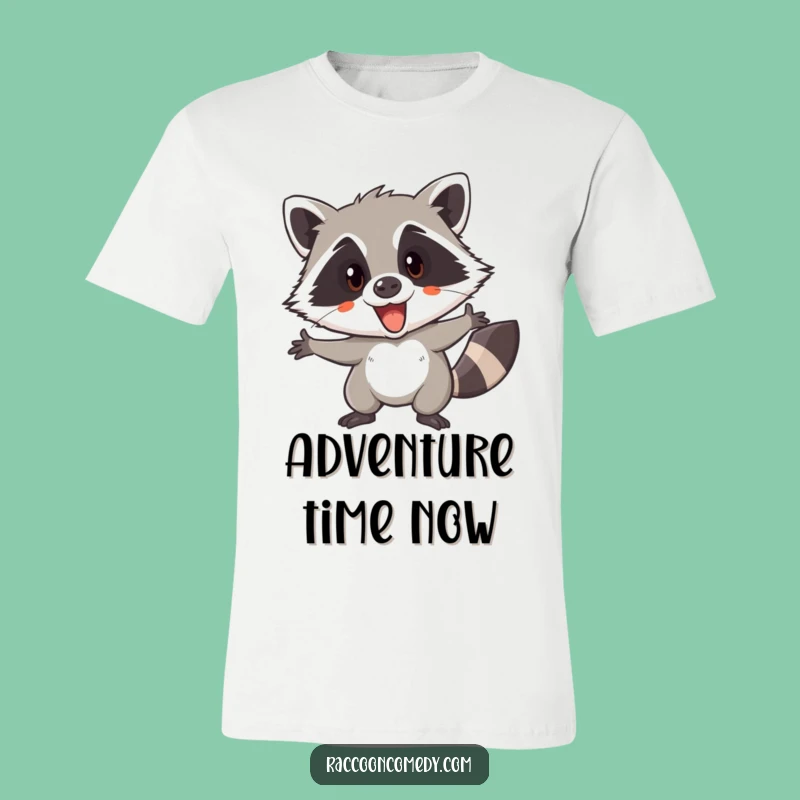 Funny Raccoon Sneak T-Shirt: Embrace Your Inner Adventurer!