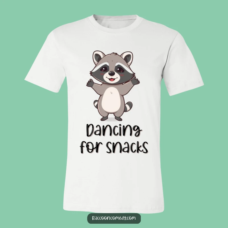 Funny Dancing Raccoon T-Shirt: Show Off Your Moves!