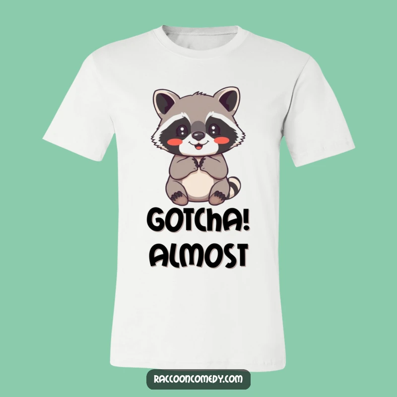 Funny Raccoon Delight T-Shirt: Wearable Joy, Hilarious Animal Art, Great Gift